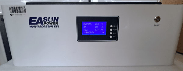 Lifepo4 Akkumulátor 25,6V 200Ah 5KWh